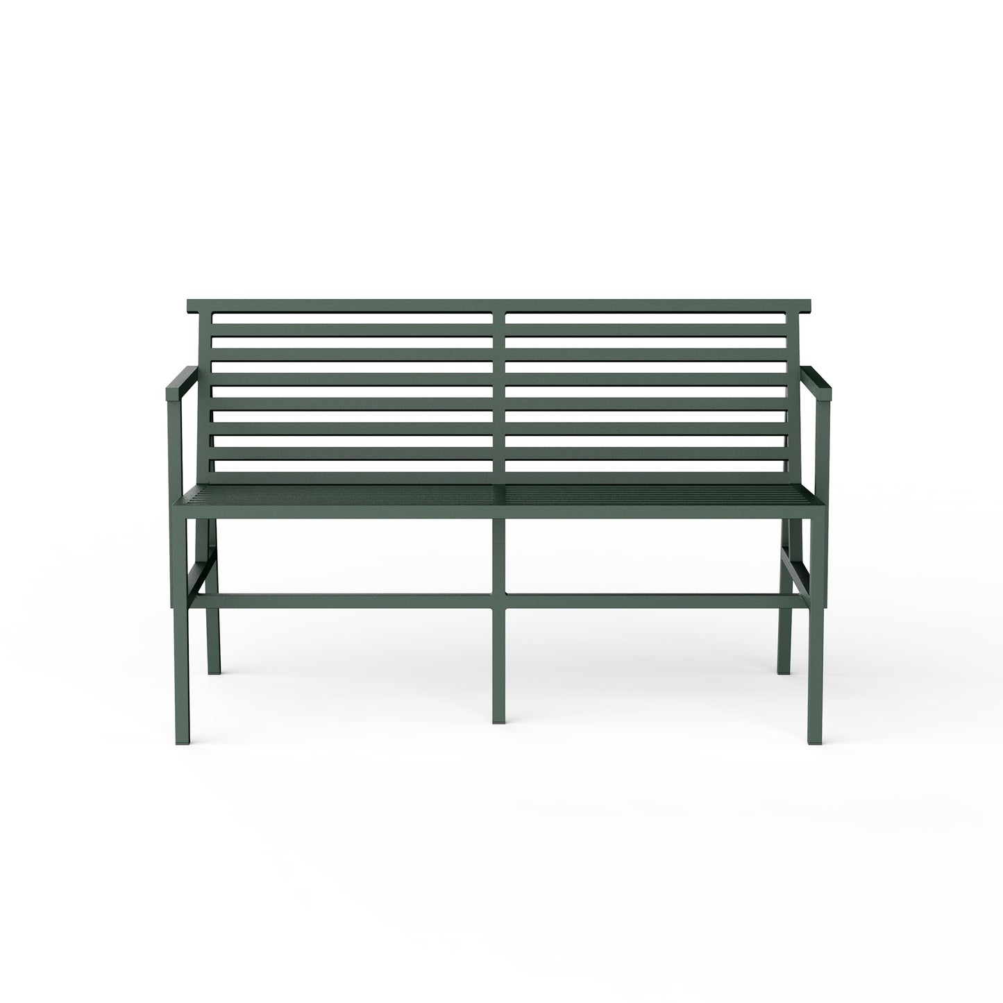 19 Outdoors Dining Bench Green
