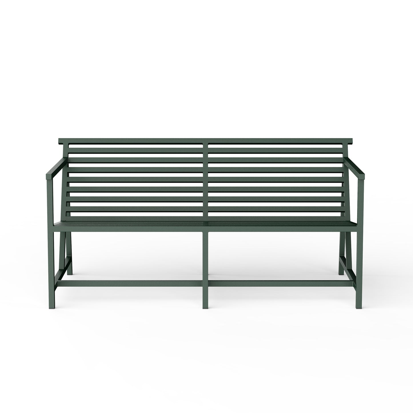 19 Outdoors Lounge Bench Green