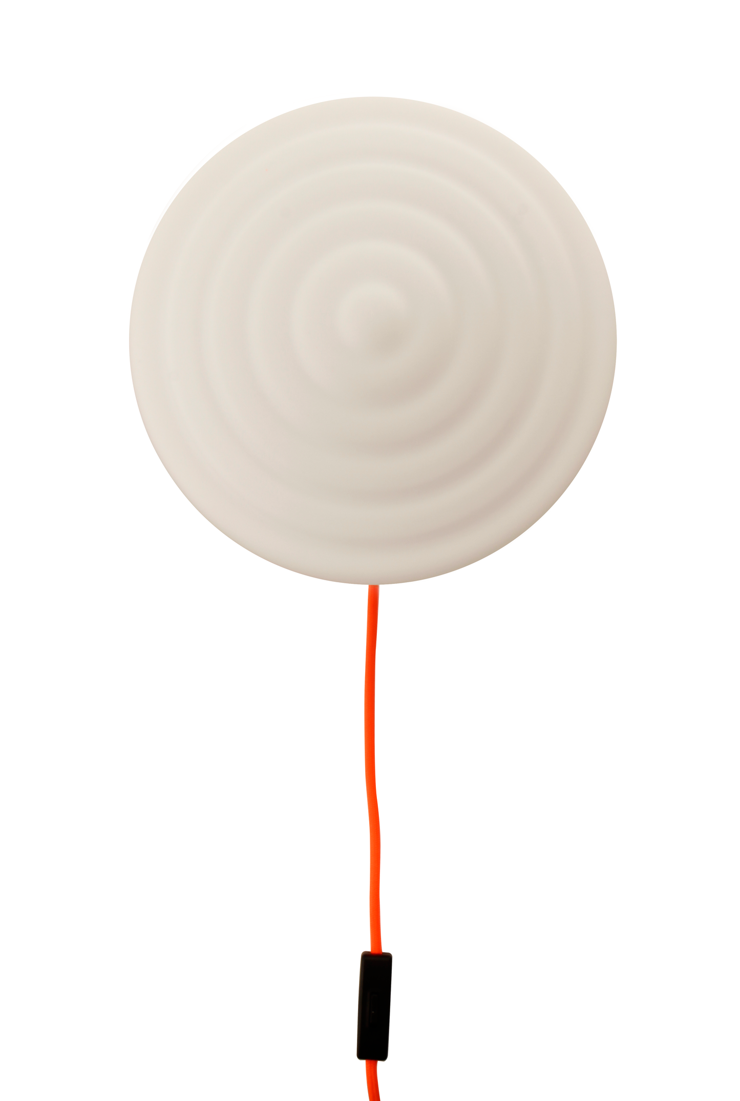 WWL Whipped væglampe, Luminous Orange