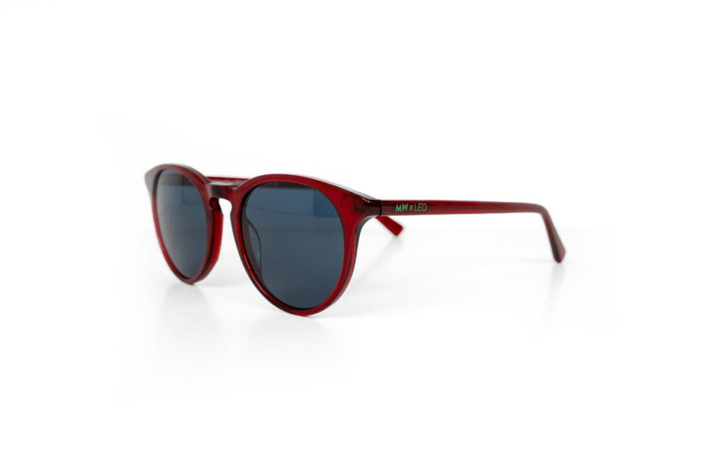 LEO x MW Shades, limited edition - New Depp dark red