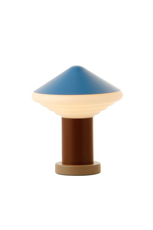 WP4 Whipped portable lamp, Sky Blue