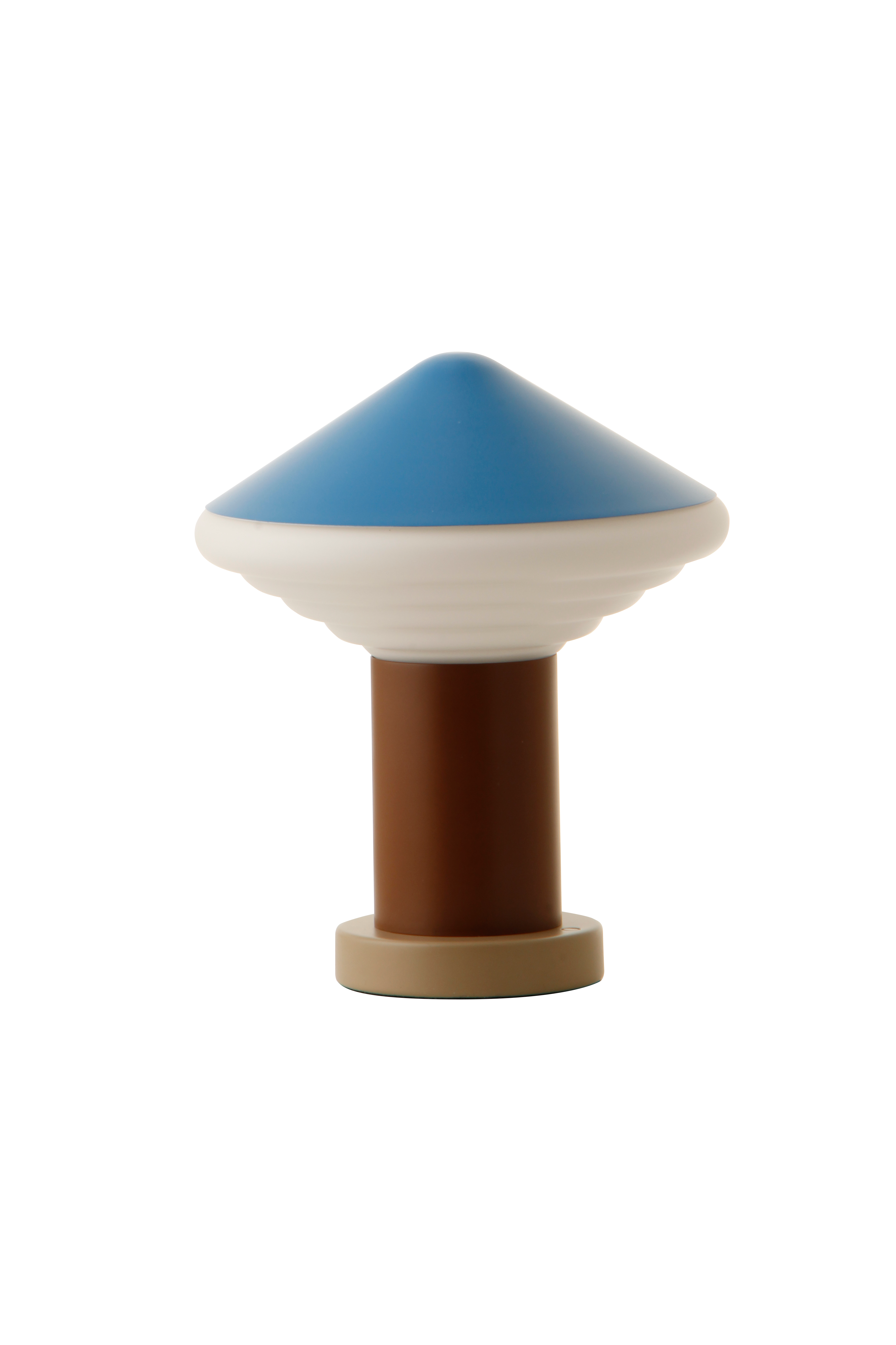 WP4 Whipped portable lamp, Sky Blue