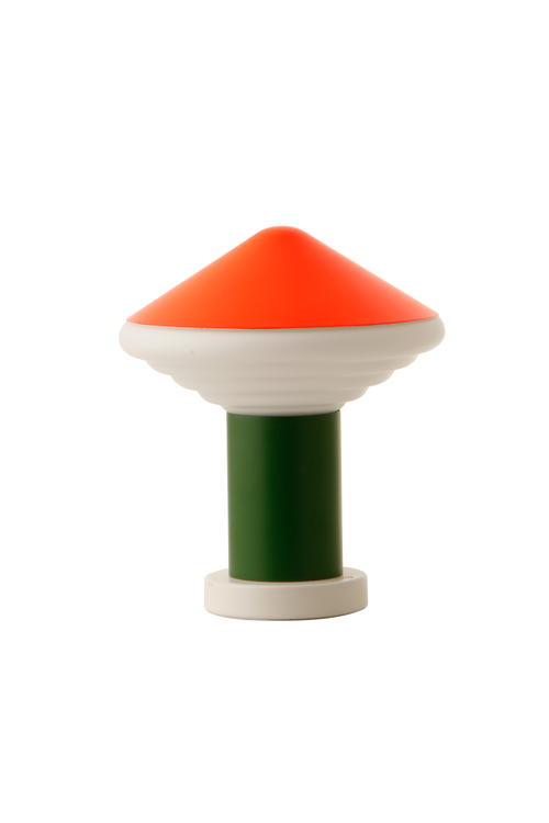 WP4 Whipped portable lamp, Luminous Orange