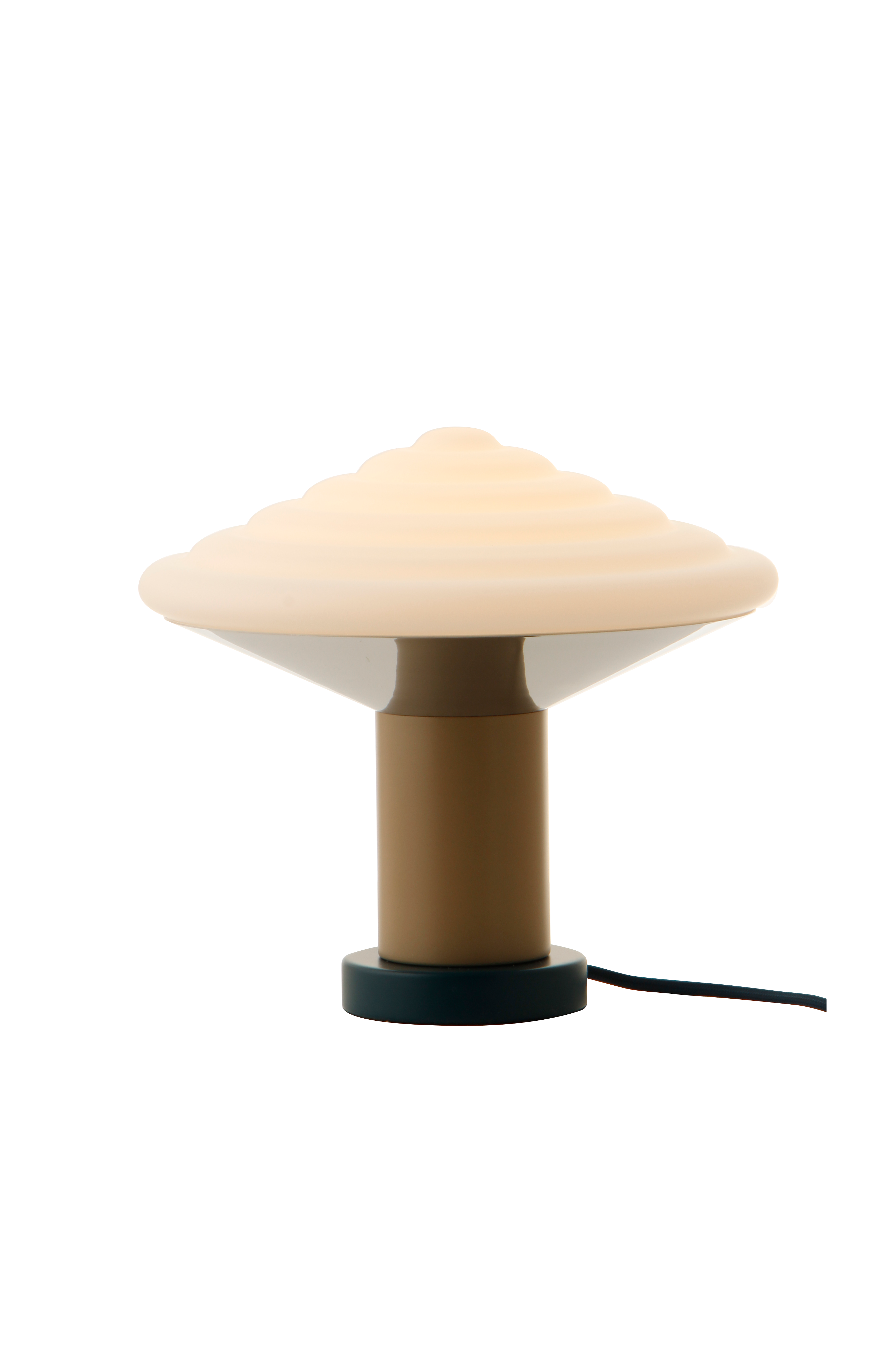 WTL1 Whipped table lamp, Ocean Blue
