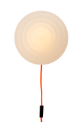 WWL Whipped væglampe, Luminous Orange
