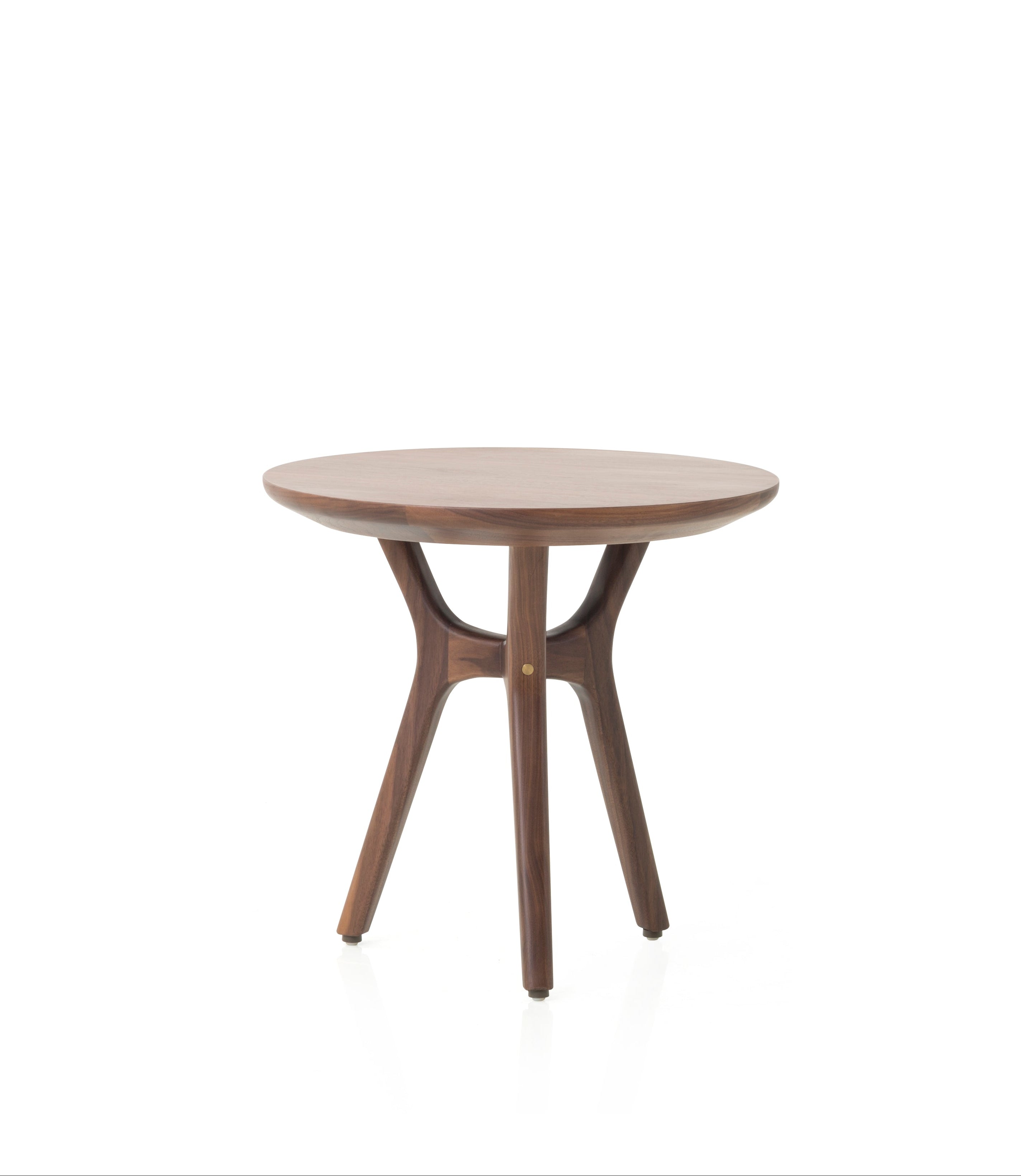 Rén side table in walnut from Stellar Works