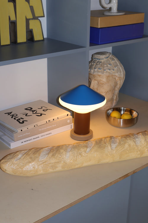 WP4 Whipped portable lampe, Sky Blue